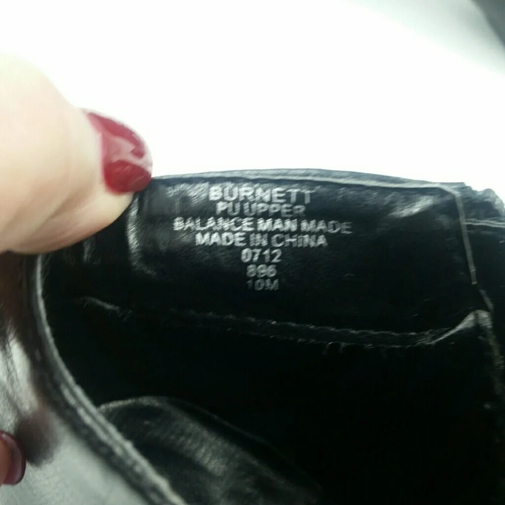 Burnett Heeled Black Booty - Picture 3 of 7